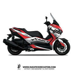 Yamaha XMAX 300 (2017-2022) Sticker - 'HP Racing' - HUGSTICKERCUSTOM 