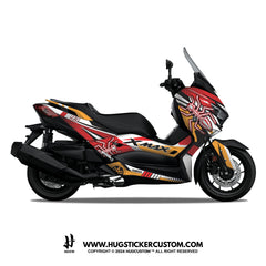 Yamaha XMAX 300 (2017-2022) Sticker - 'Marc 93' Design - HUGSTICKERCUSTOM 