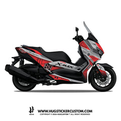 Yamaha XMAX 300 (2017-2022) Sticker - 'Sci-fi' Design - HUGSTICKERCUSTOM 