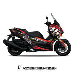 Yamaha XMAX 300 (2017-2022) Sticker - 'VR46' Design - HUGSTICKERCUSTOM 