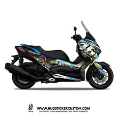 Yamaha XMAX 300 (2017-2022) Sticker - 'VR46' Design - HUGSTICKERCUSTOM 