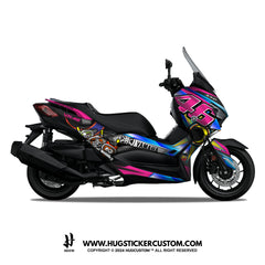 Yamaha XMAX 300 (2017-2022) Sticker - 'VR46' Design - HUGSTICKERCUSTOM 