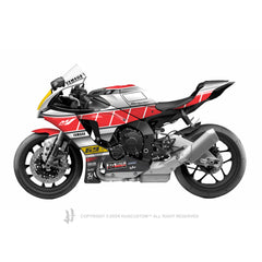 Yamaha YZF-R1 2020 Sticker - '60th' Design - HUGSTICKERCUSTOM 